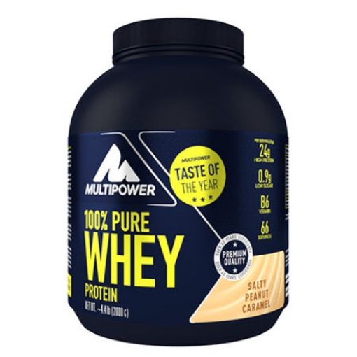 Obrazek 100% Pure Whey Protein 2000g - Słony Karmel z Orzeszkami Arachidowymi MPower