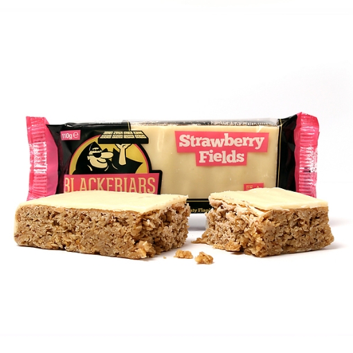 Obrazek Baton energetyczny FlapJack - 110g Pola Truskawkowe