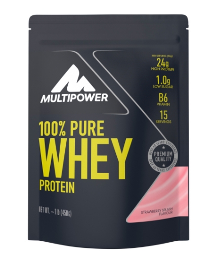 Obrazek 100% Pure Whey Protein - 450g Smak Truskawki MPower