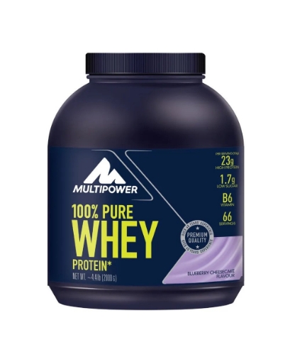 Obrazek 100% Pure Protein Whey - 2000g Sernik z Borówkami MPower