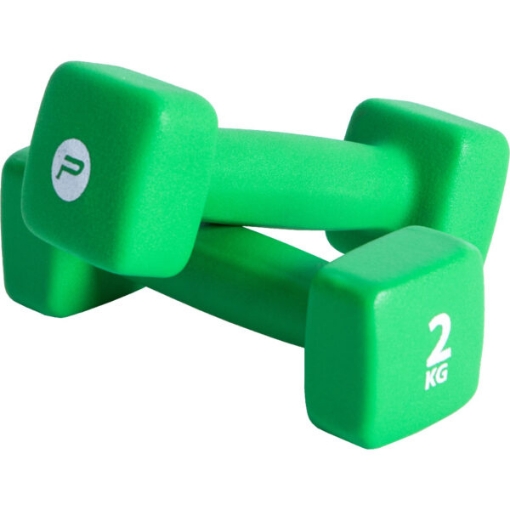 Obrazek ZESTAW HANTLI DUMBBELL NEOPRENE 2x2KG P2I