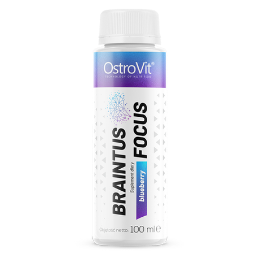 Obrazek OstroVit Braintus Focus Shot - 100 ml  Jagody