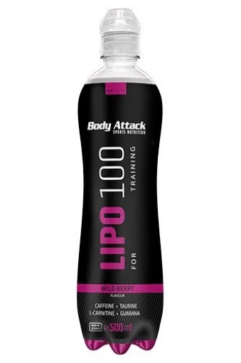 Obrazek NAPOJ LIPO 100 500 ML - DZIKIE JAGODY BODY ATTACK