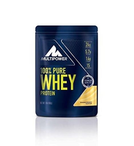 Obrazek WHEY PROTEIN - 450G SMAK BANANA MANGO MPOWER