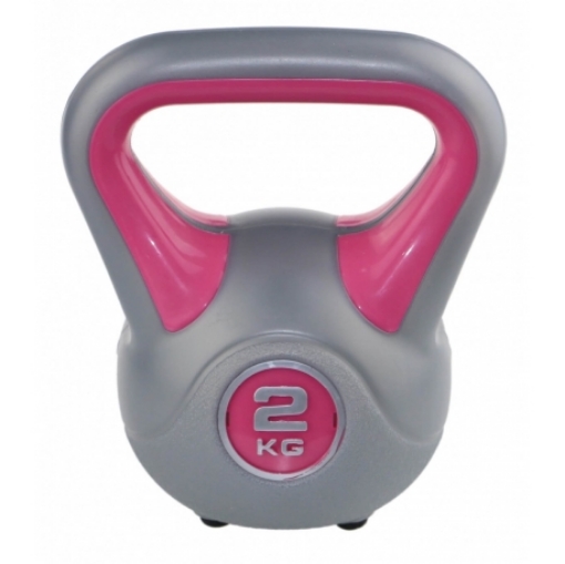 Obrazek KETTLEBELL FIT 2KG RÓŻOWY- Sveltus