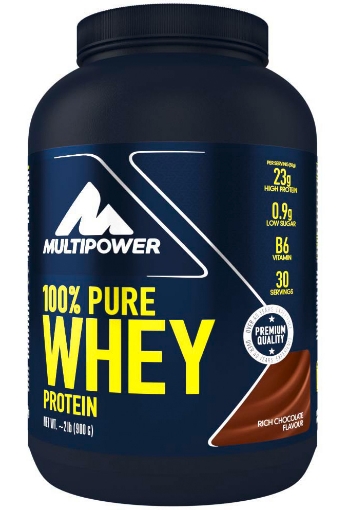 Obrazek WHEY PROTEIN 100% - 900G SMAK CZEKOLADOWY MPOWER