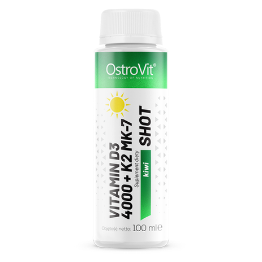 Obrazek OSTROVIT SHOT WITAMINA D3 4000 + K2 MK-7 100ML