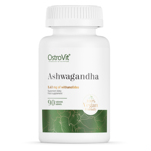 Obrazek OstroVit Ashwagandha - 90 kapsułek