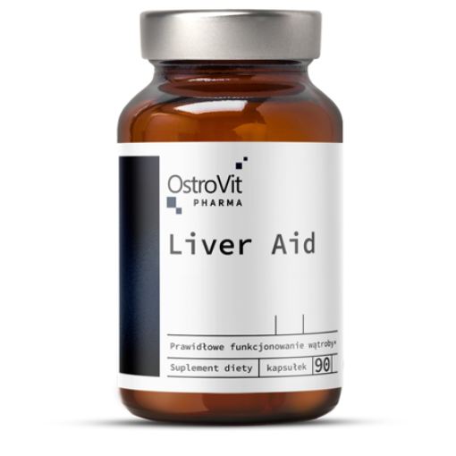 Obrazek OstroVit Pharma Liver Aid - 90 Tabletek