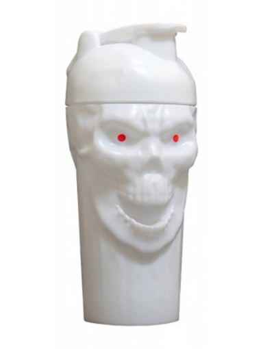 Obrazek FA Skull Labs Shaker 700 ml - Biały