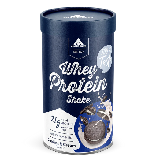 Obrazek Whey Protein Shake 420g - Ciasteczka i krem MultiPower