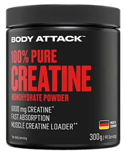 Obrazek Kreatyna 100% Proszek - 300g Body Attack