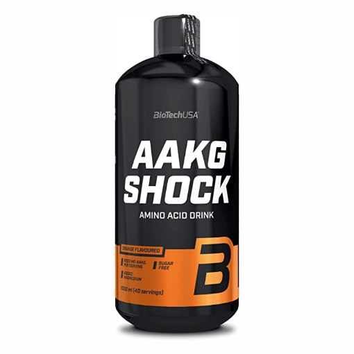 Obrazek AAKG Shock Extreme 1000ml - Pomarańcza BioTech