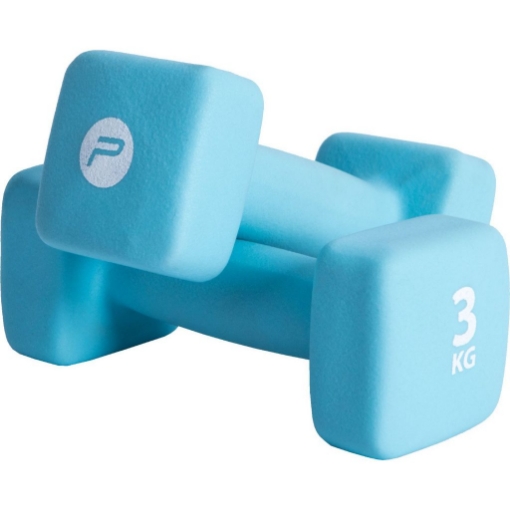 Obrazek ZESTAW HANTLI DUMBBELL NEOPRENE 2x3KG P2I