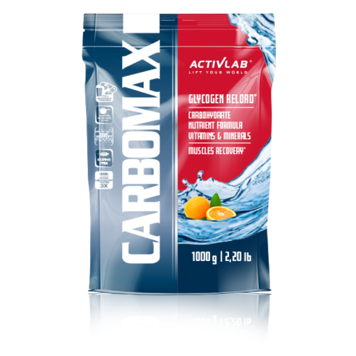 Obrazek CarboMax Energy 1000g - Pomarańcza - ActivLab