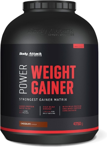 Obrazek Power Weight Gainer 4750g - Waniliowy Body Attack