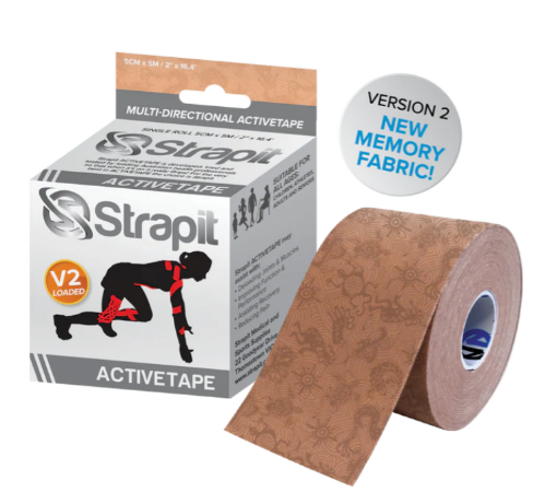 Obrazek DYNAMIC ACTIVETAPE 5CM x 5M  - BEŻ