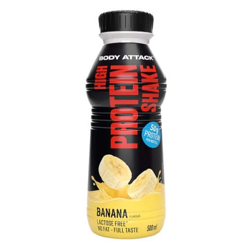 Obrazek High Protein Shake - Banan 500ml