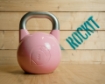 Obrazek Różowy kettlebell 8 kg - ROCKIT