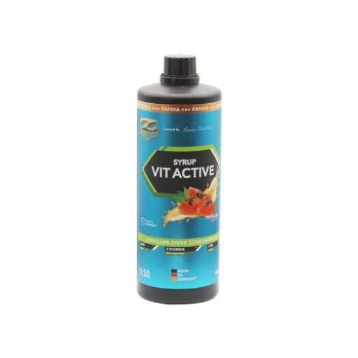 Obrazek SYROP VITACTIVE + L-KARNITYNA - 1000ML PAPAJA