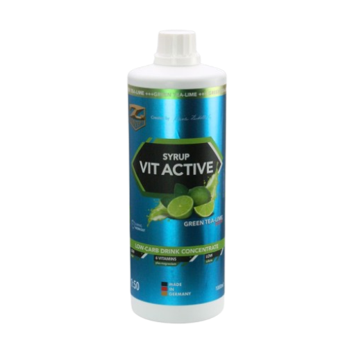 Obrazek SYROP VITACTIVE + L-KARNITYNA - 1000ML ZIELONA HERBATA