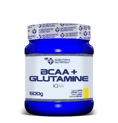 Obrazek BCAA + GLUTAMINA - 500g Cytryna - Scientiffic Nutrition